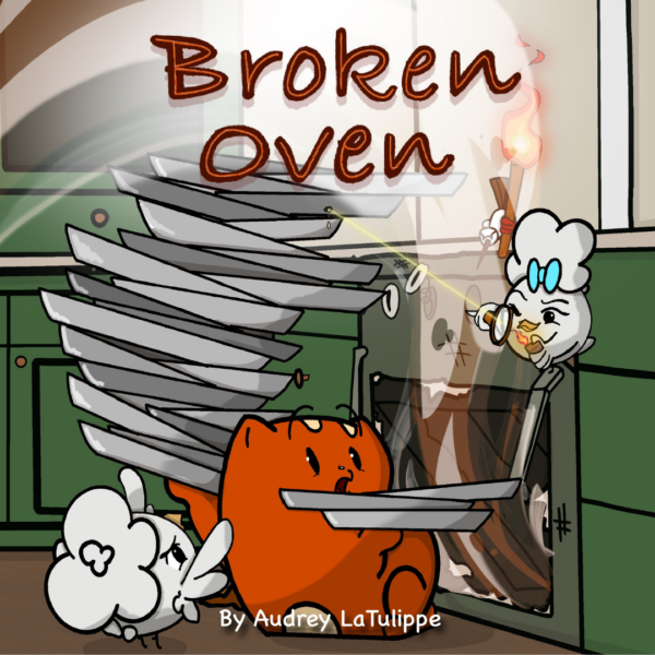 Broken Oven - Baguette the Bread Cat